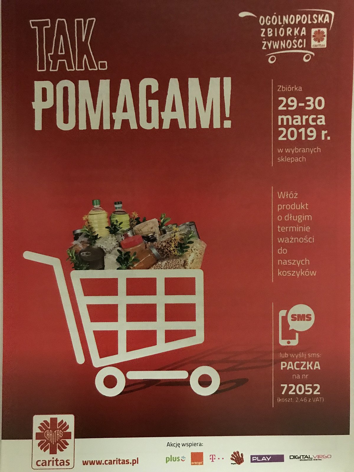 CARITAS Tak Pomagam 29-30.03.2019