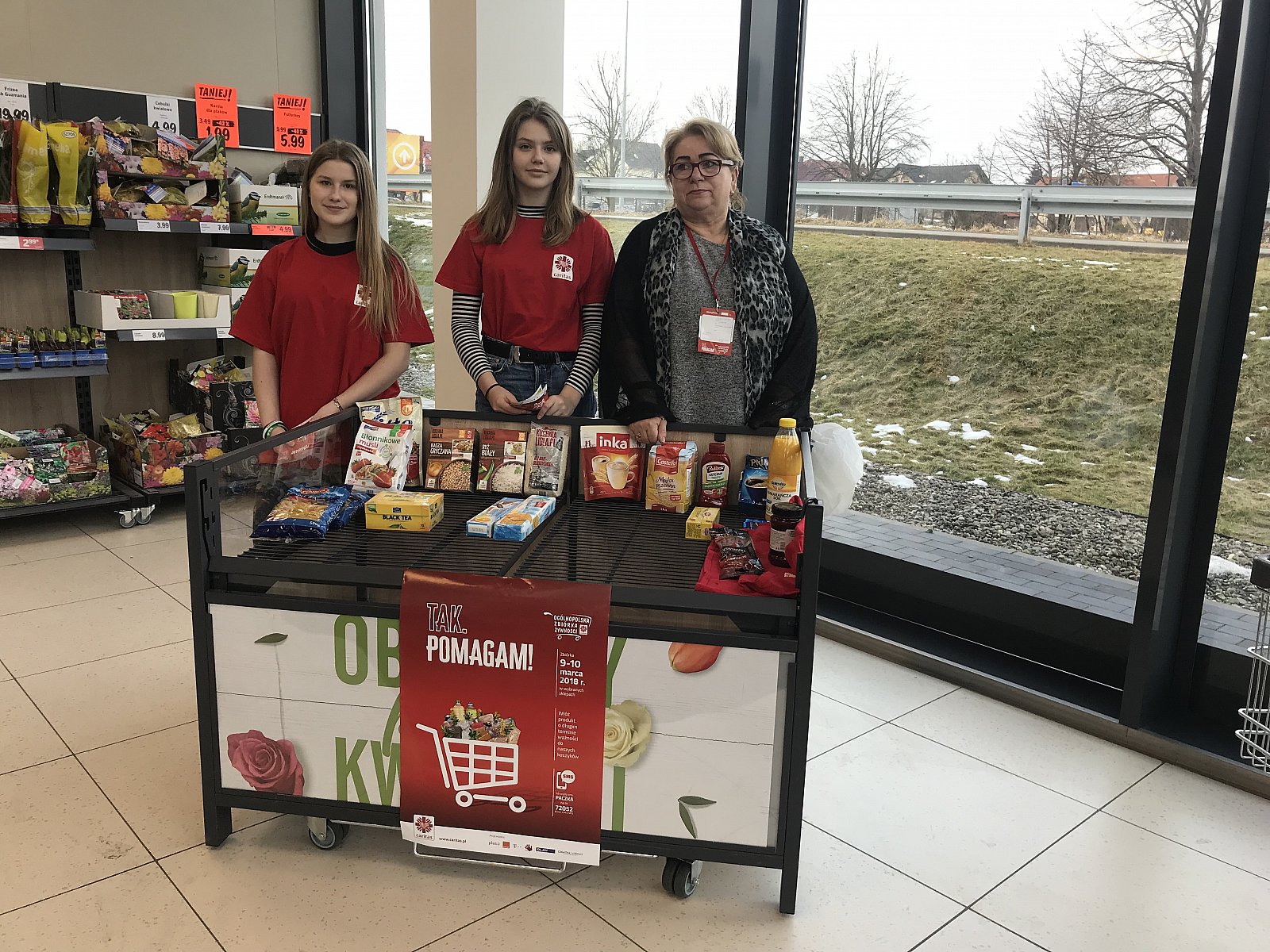 Akcja Caritas "Tak pomagam" w dniach 09-10.03.2018 r.