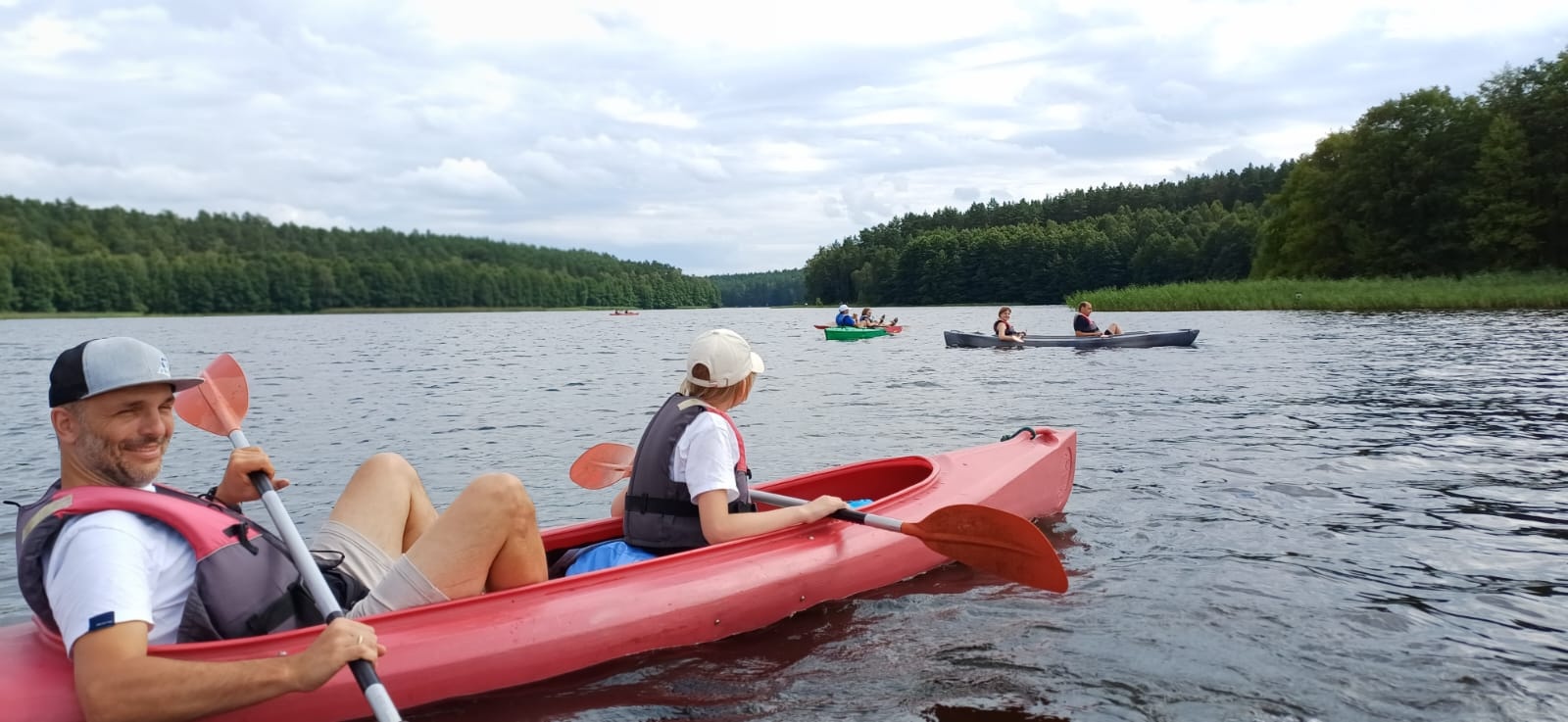 Spływ rzeką Wdą 17.08.2024 r.